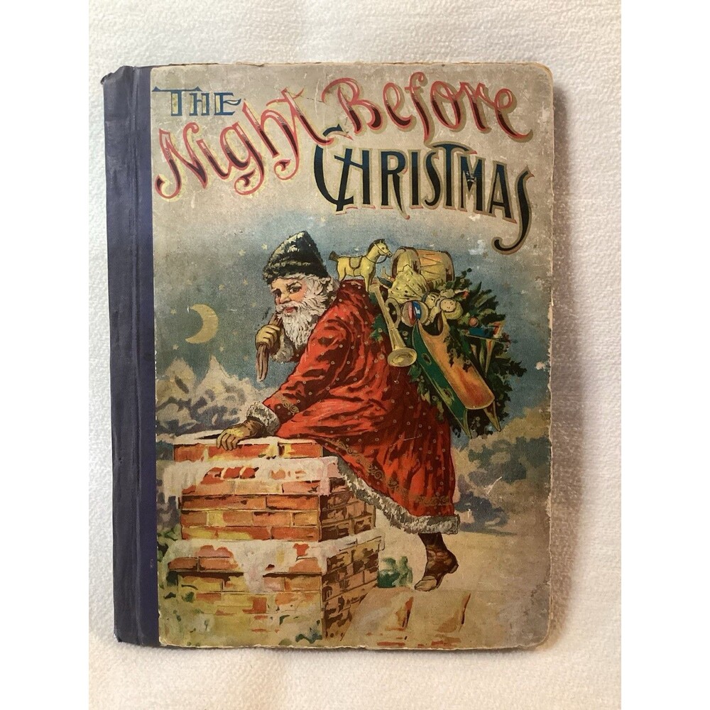 The Night Before Christmas HB Book 1902 Benjamin Walter Homewood Publishing Co